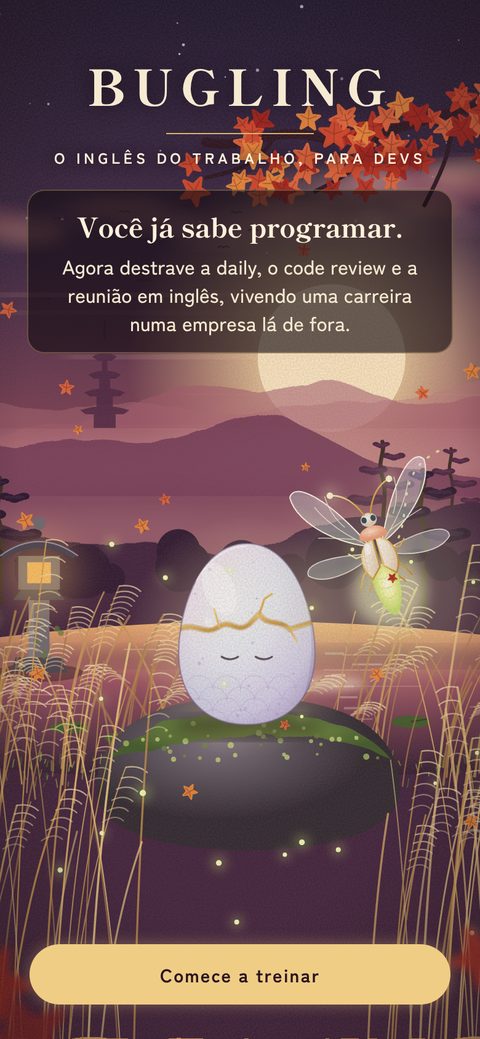 Bugling screen: Your character is an egg, and it grows with every sprint.